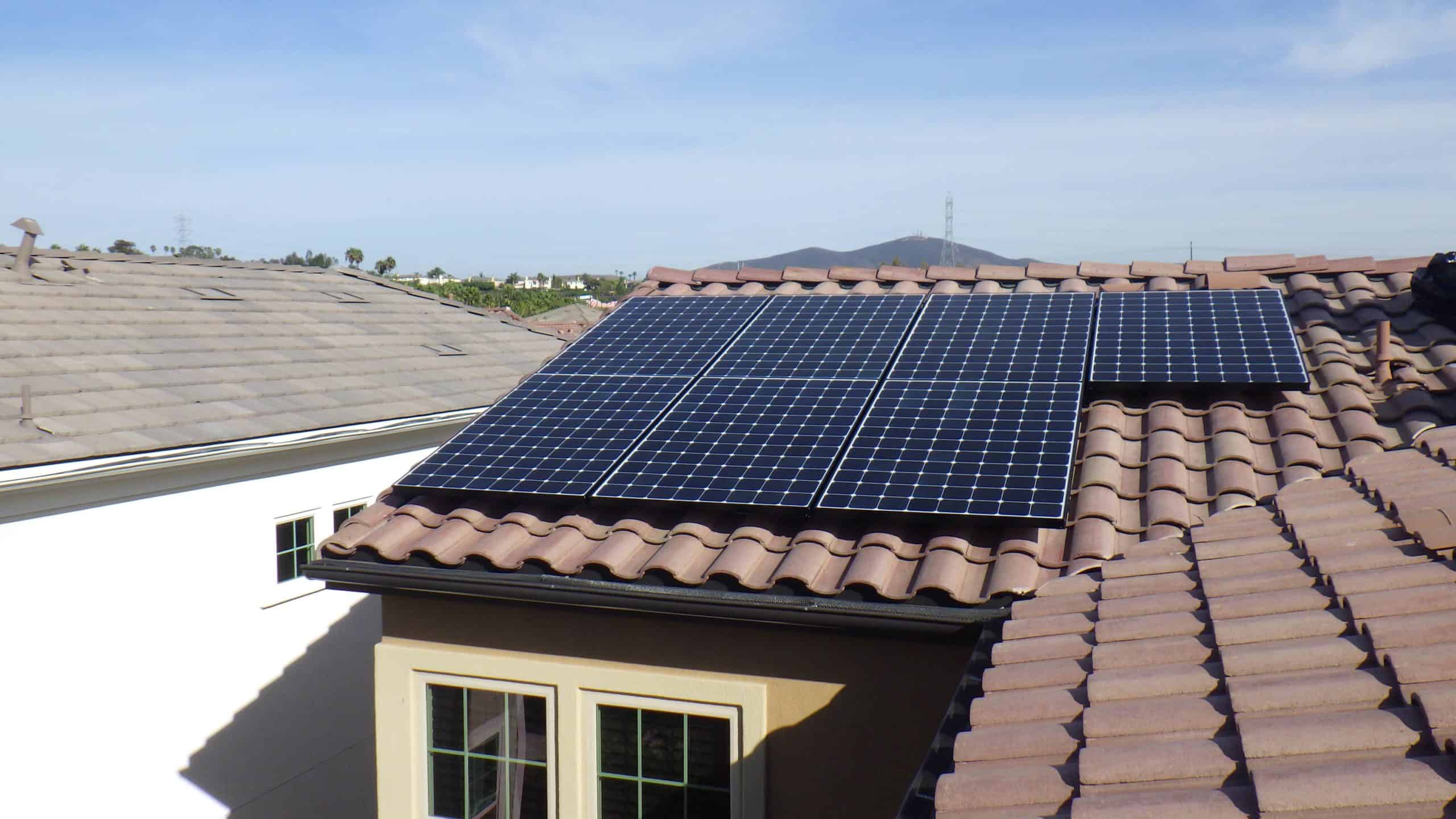 Better Solar Solution residential installation on a home.
